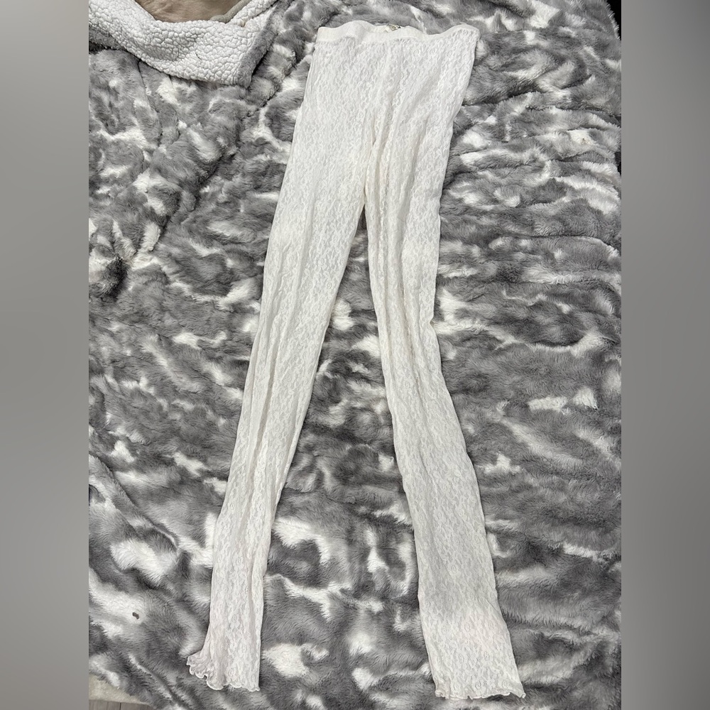 Free People Cream Lace Detail